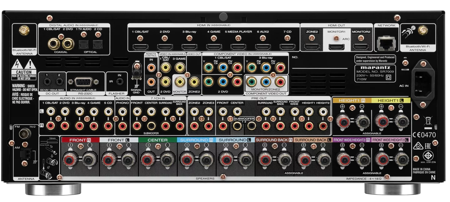 Marantz introduces its first Dolby Atmos home theater receiver